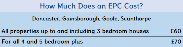 EPC prices for Doncaster and Scunthorpe